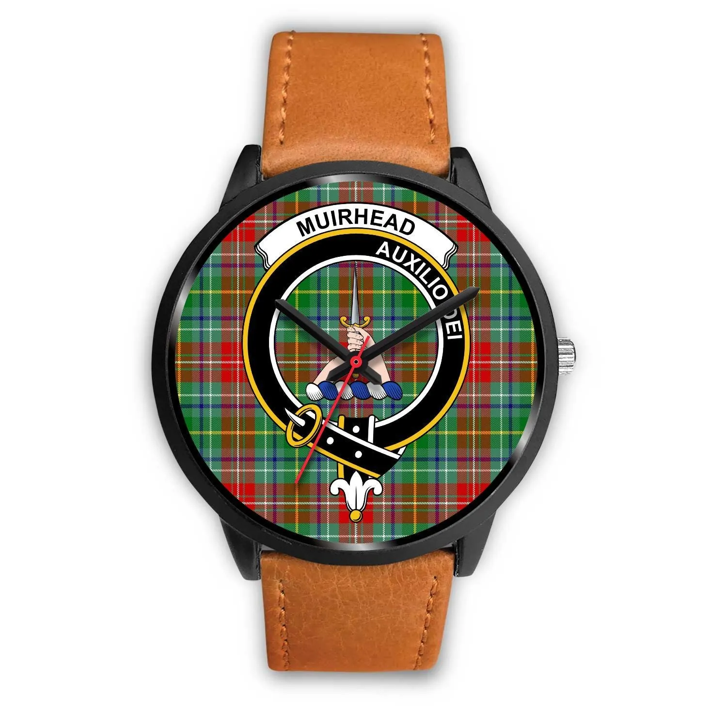 Muirhead Clan Badge Tartan Black Watch