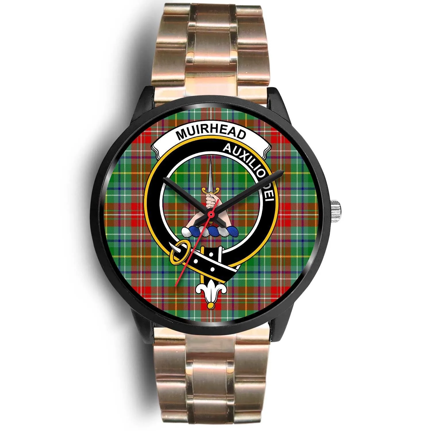 Muirhead Clan Badge Tartan Black Watch