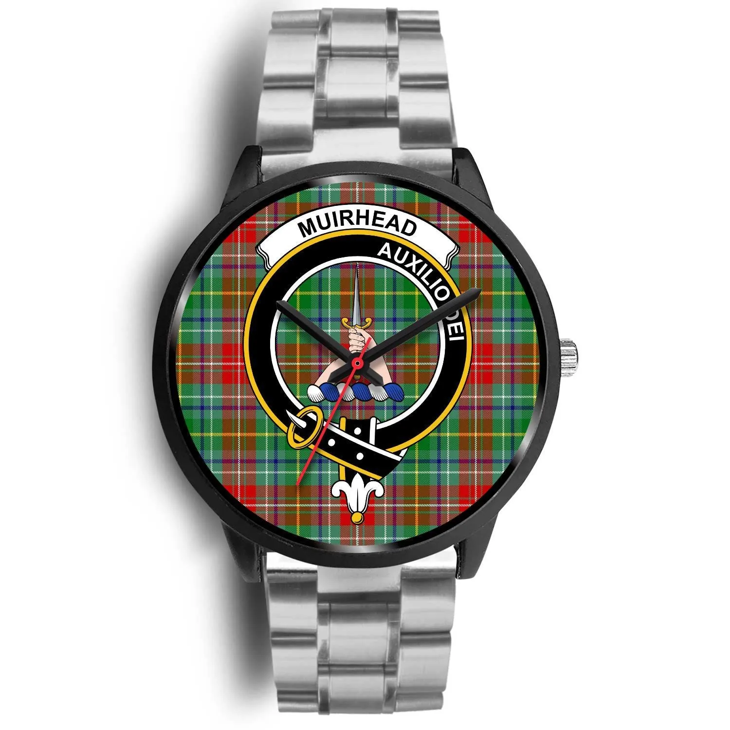 Muirhead Clan Badge Tartan Black Watch