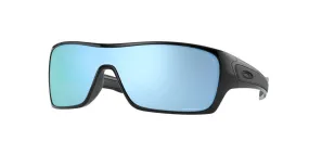 Oakley Mens Turbine Rotor Polished Black Frame - Prizm Deep Water Lens - Polarized Sunglasses