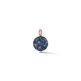 OC X WF 18K MEDIUM BLUE SAPPHIRE PEBBLE LOCKET