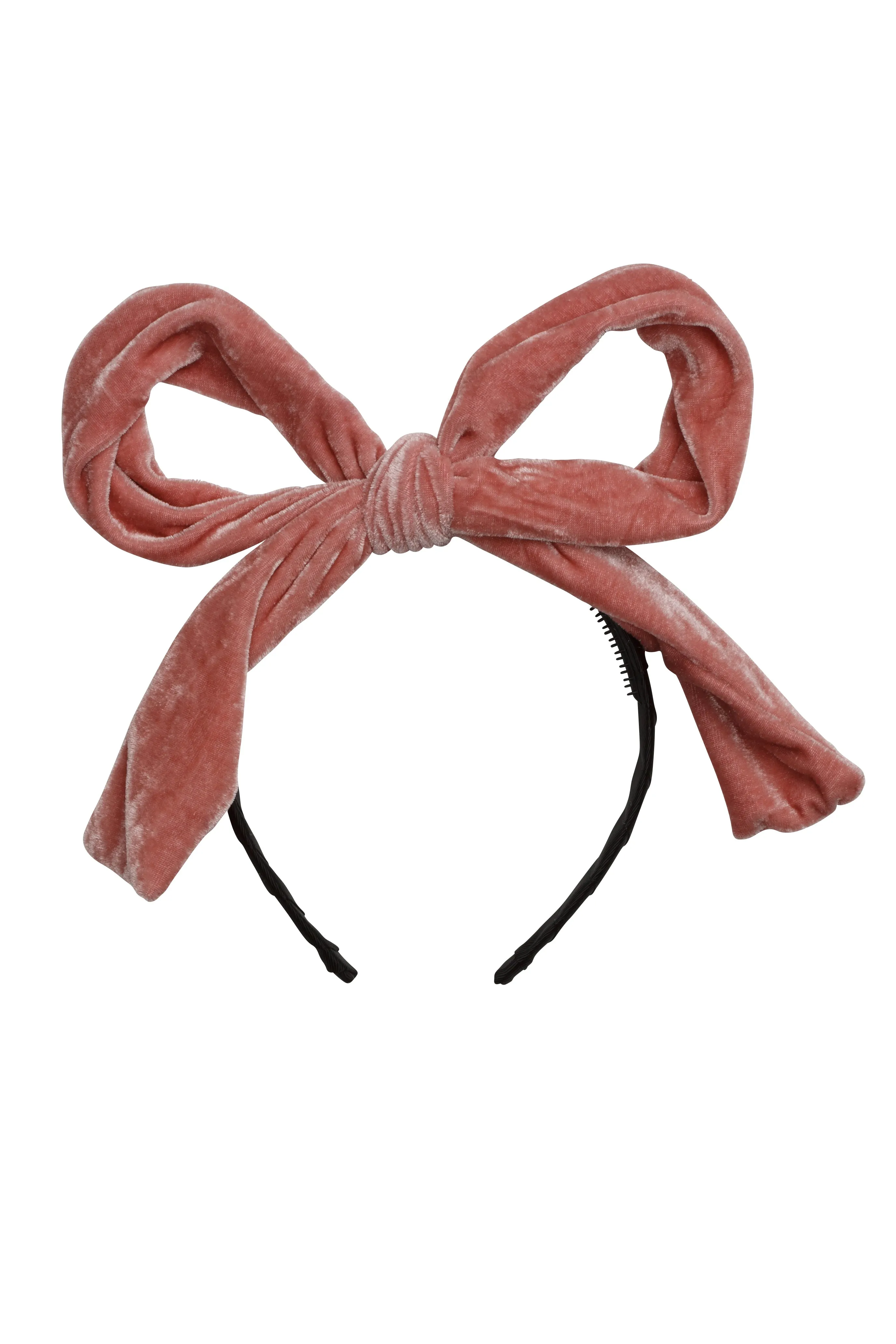 Party Bow - Deep Blush Velvet