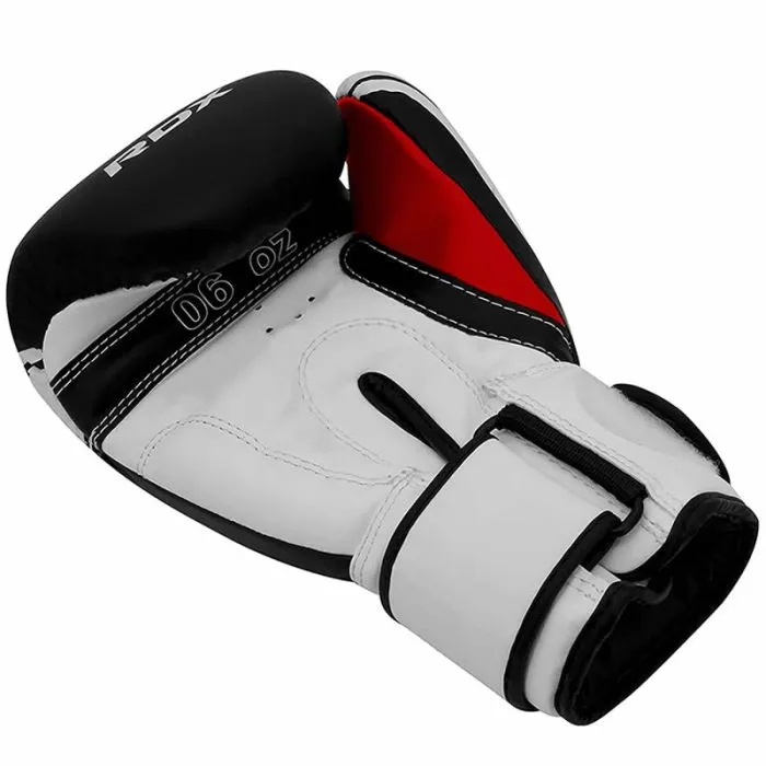 RDX Kids Boxing Gloves White/Black