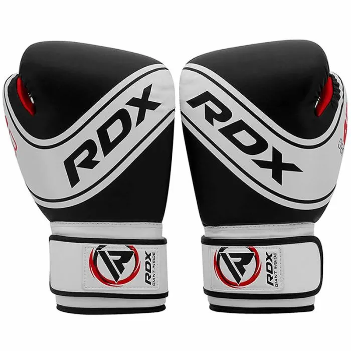 RDX Kids Boxing Gloves White/Black