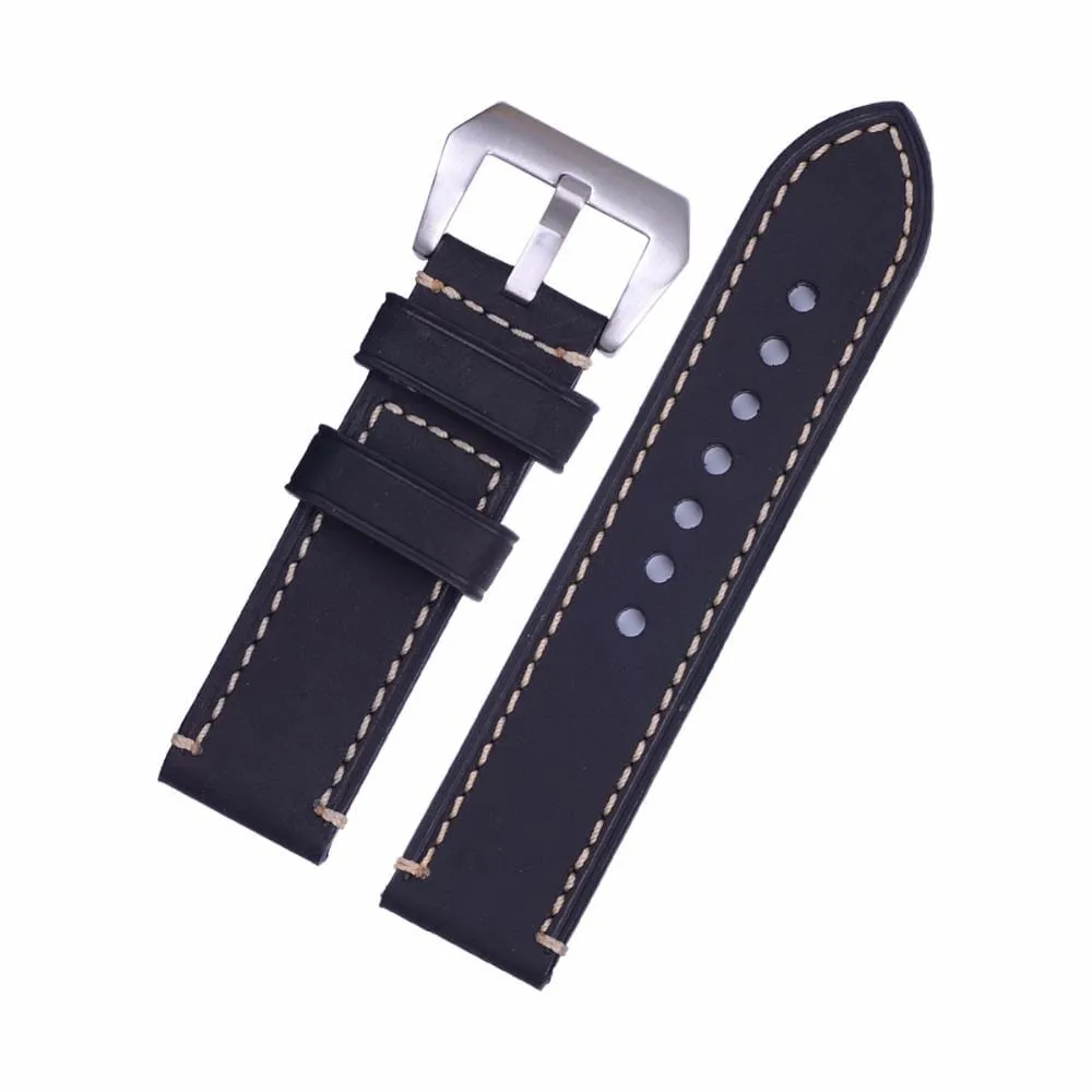 Retro Leather Straps Compatible with the Brew Watch  Retrograph & 8-Bit Brew