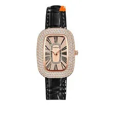 Rhinestone Watch Women's Belt Watch TikTok Live Streaming on Kwai Quartz Women's Watch