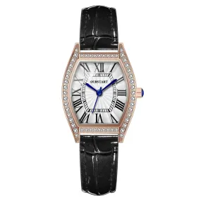 Rhinestone Watch Women's Belt Watch TikTok Live Streaming on Kwai Quartz Women's Watch