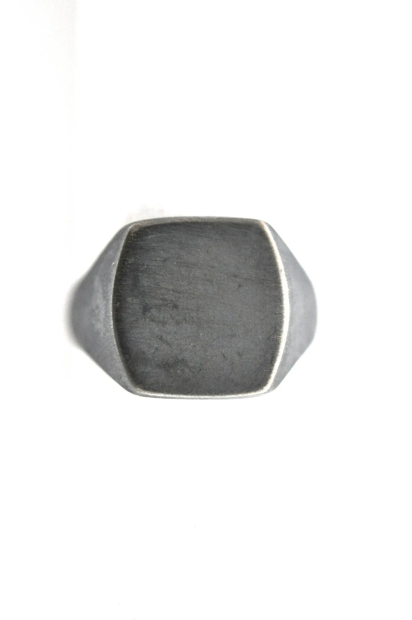 ring / UNISEX signet ring SIMPLE SQUARE