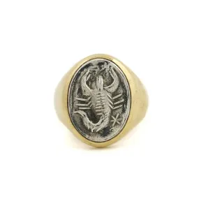 Scorpio King Intaglio Signet