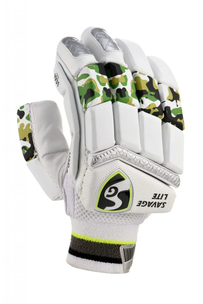 SG Savage Lite Adult Cricket Batting Gloves