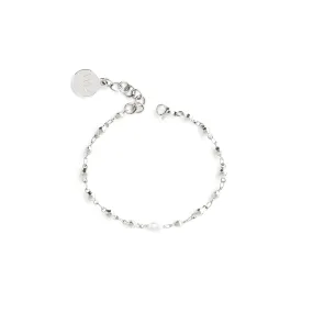 Silver Alive Pearl Bracelet