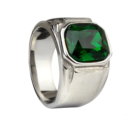 SIMPLY GREEN STEEL RING