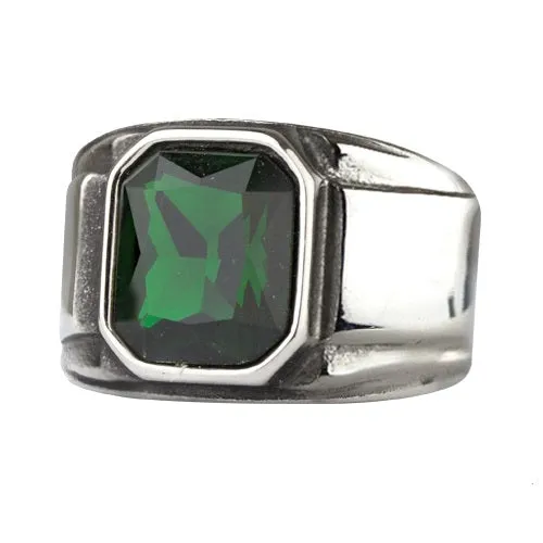 SIMPLY GREEN STEEL RING