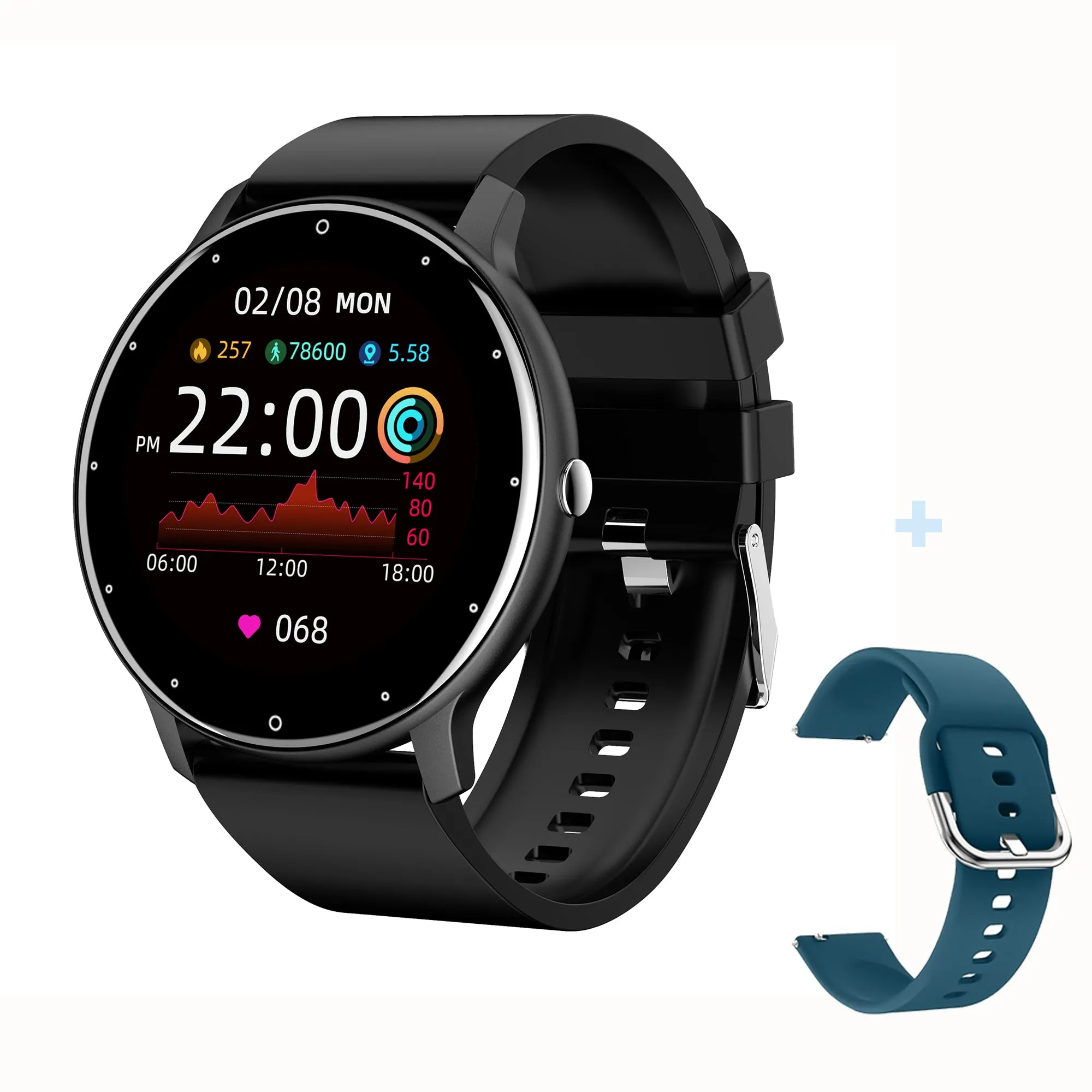 Smart Watch Women Men Lady Sport Fitness Smartwatch Sleep Heart Rate Monitor Waterproof Watches For IOS Android