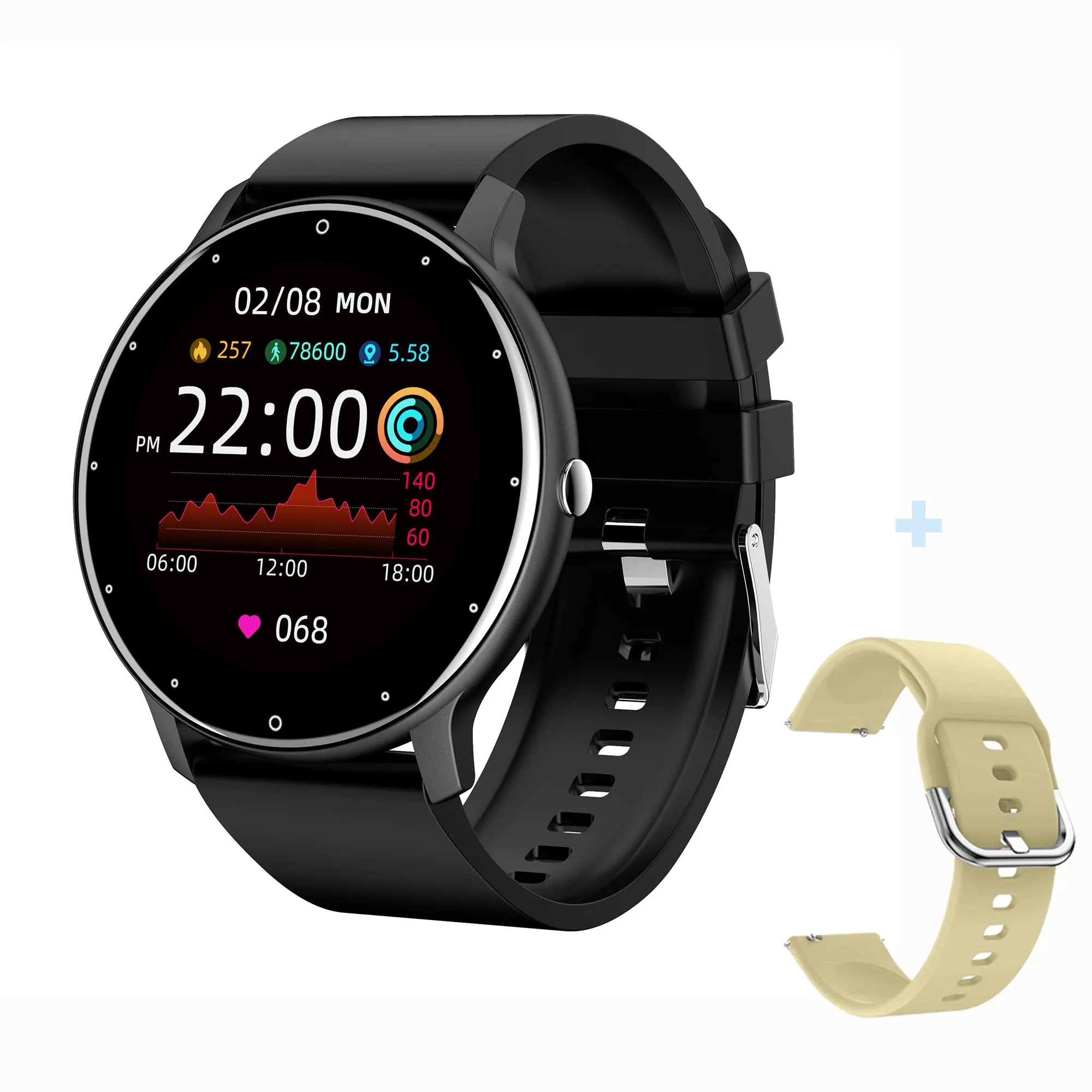 Smart Watch Women Men Lady Sport Fitness Smartwatch Sleep Heart Rate Monitor Waterproof Watches For IOS Android