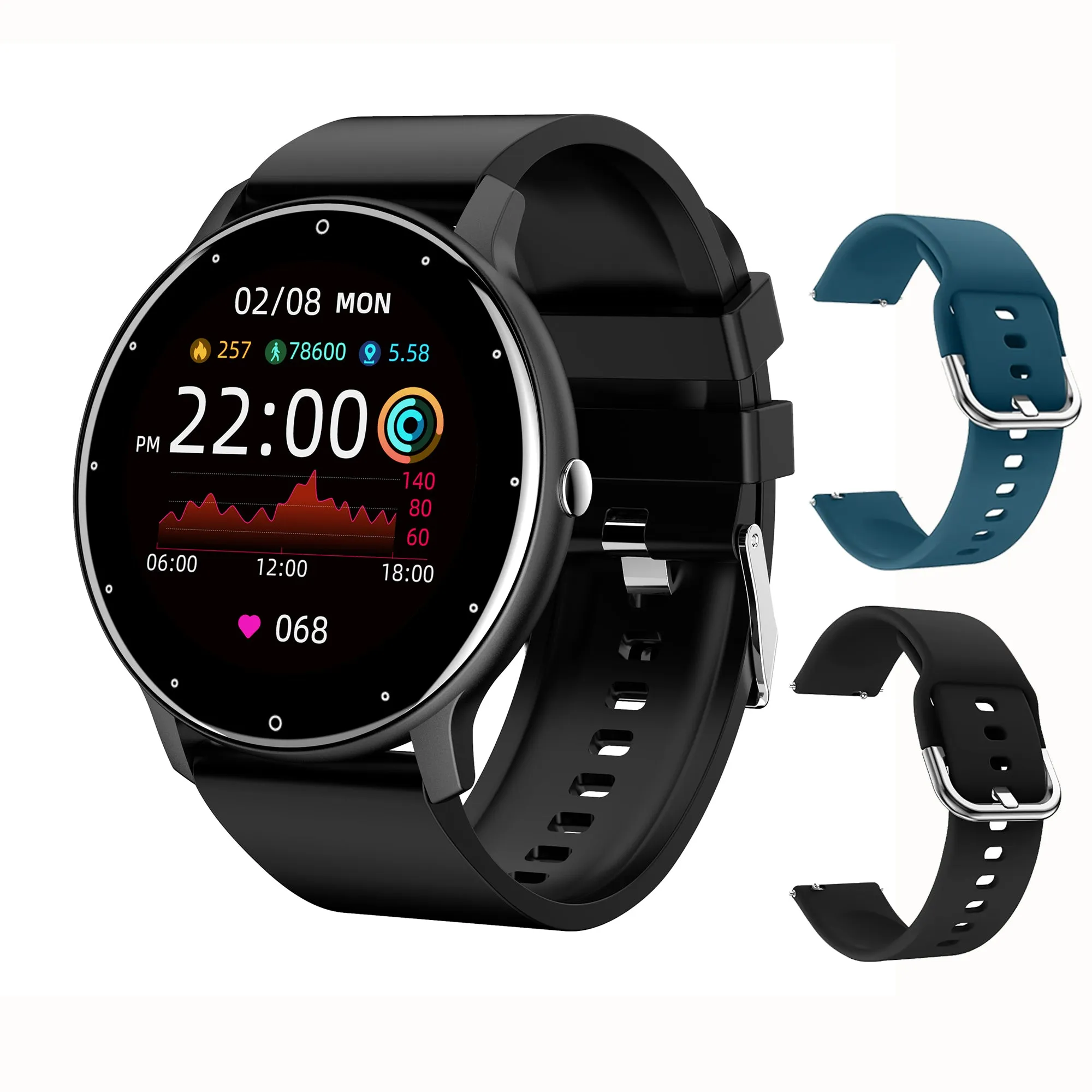 Smart Watch Women Men Lady Sport Fitness Smartwatch Sleep Heart Rate Monitor Waterproof Watches For IOS Android