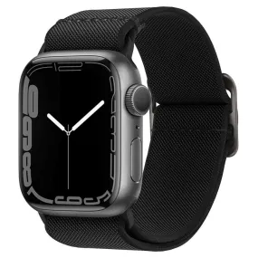 Spigen Fit Lite Apple Watch (42/44/SE/45/46/49mm) Stof Rem - Sort