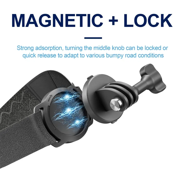 STARTRC Action Camera Magnetic POV View Bracket Quick Release Headband