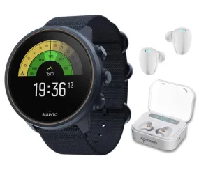 SUUNTO 9 Baro Multisport GPS Smartwatch, Water resistant, Alti/Baro Profile, Titanium