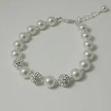 Swarovski pearl bracelet