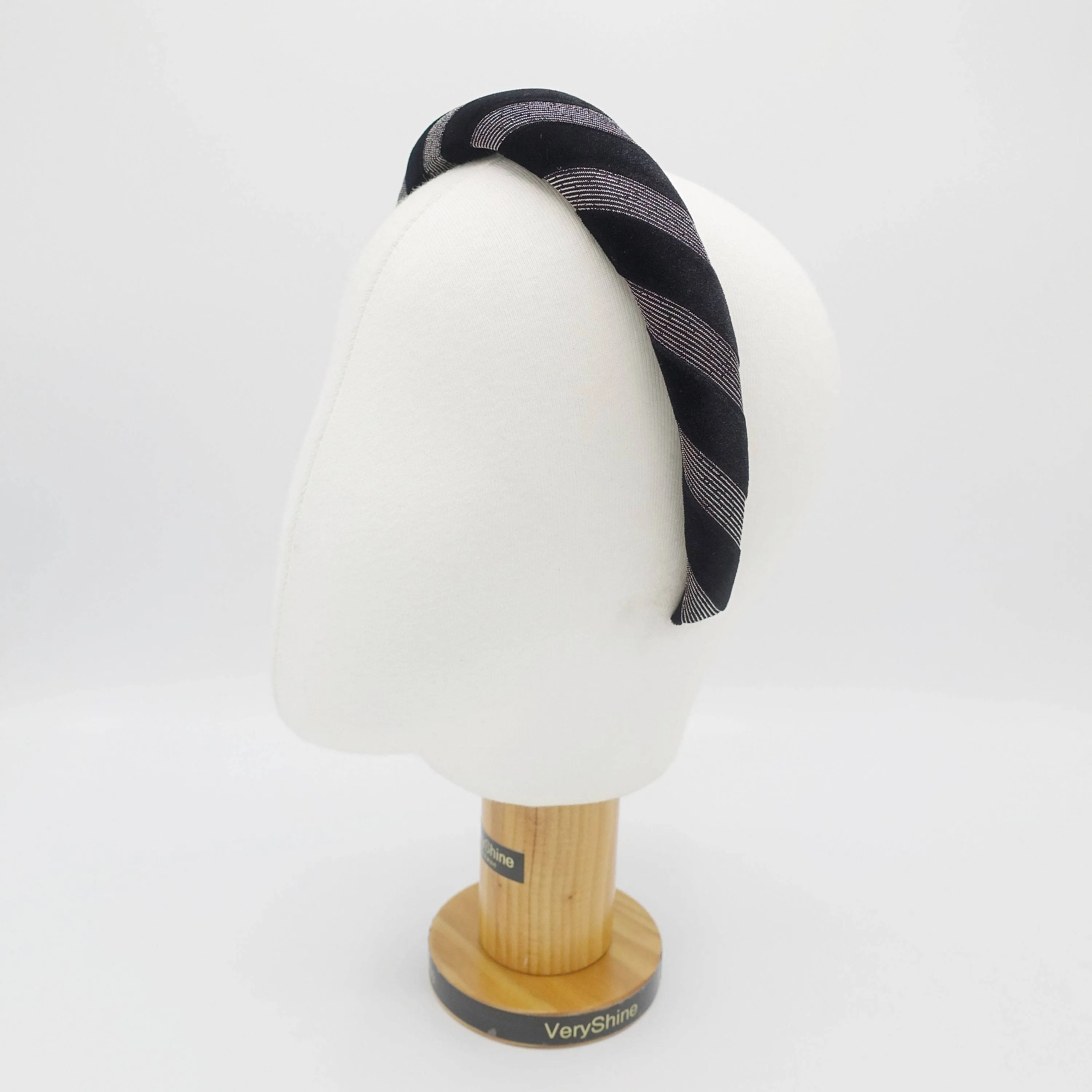 velvet padded headband patterned stylish hairband shop for women