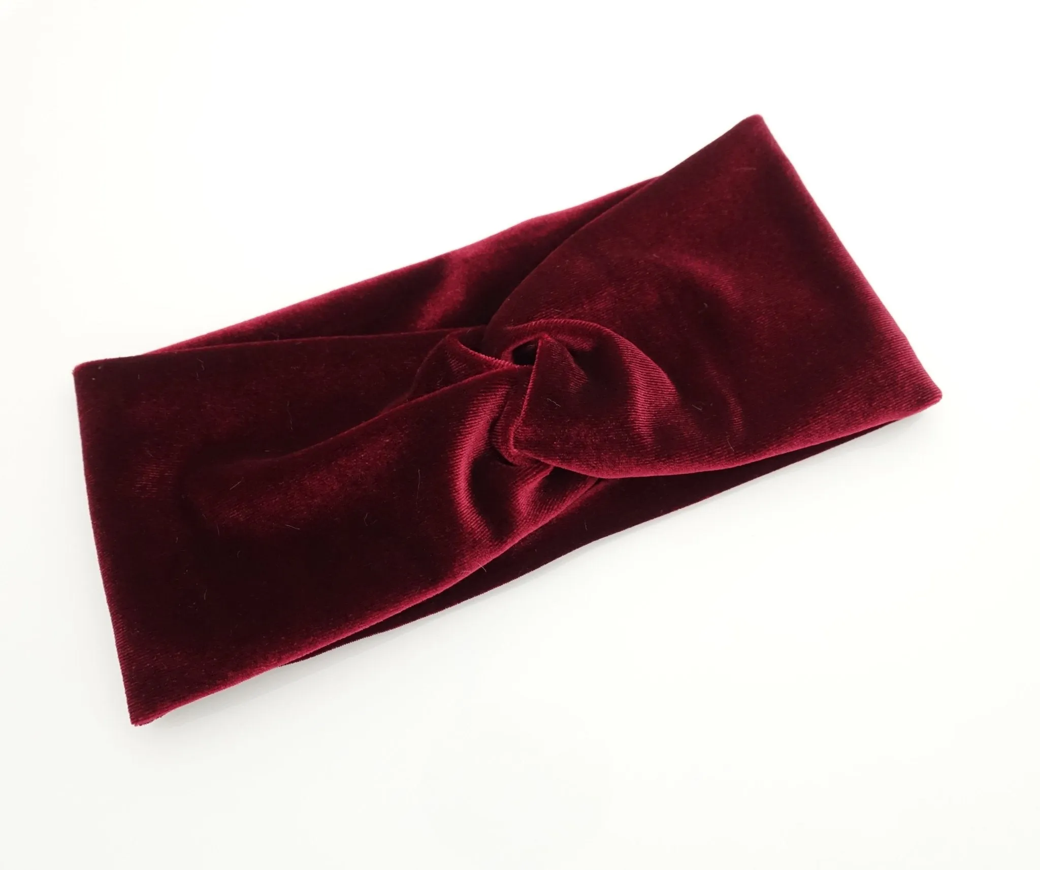 velvet span front twist non elastic headband fashion Fall Winter headband