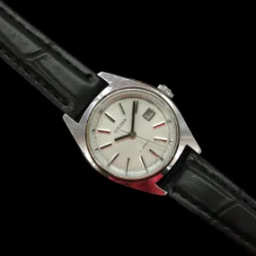 Vintage Japan womens mechanical steel watch Citizen