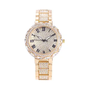 Watch Women's Fashion Trend Starry Women's Watch Diamond Fashion Business Quartz Watch