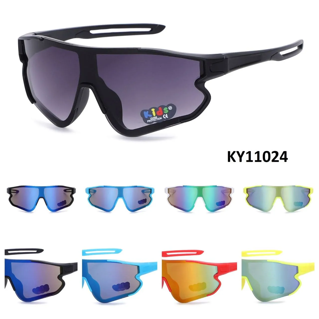 Wholesale KIDS Sunglasses Sport Plastic Frame KY11024