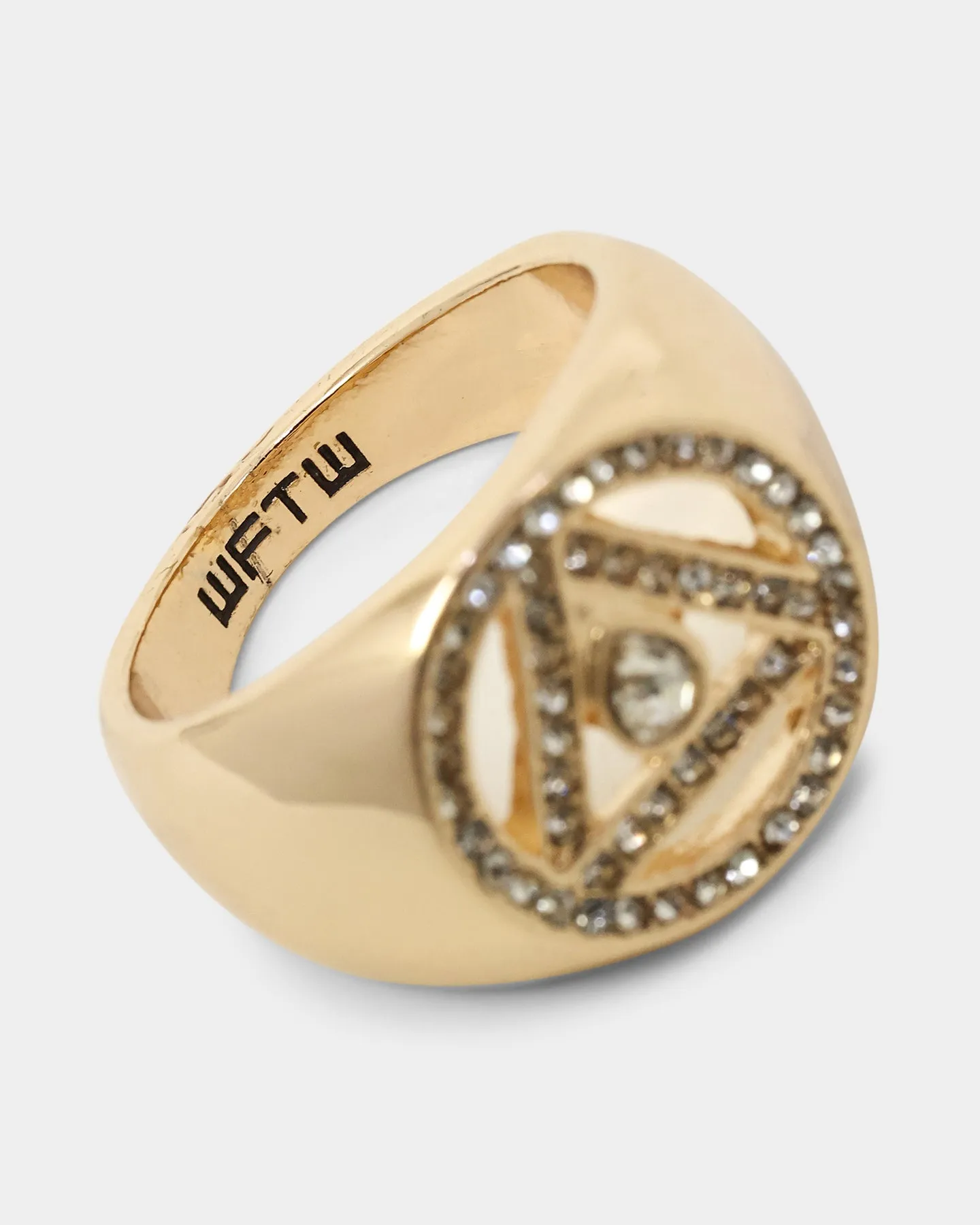 Wild For The Weekend Conspiracy Ring (Large) Gold