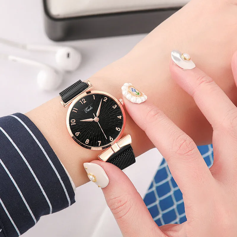 Women 'S Watch Fashion Lazybones Strap Women 'S Watch Korean SUNFLOWER Women 'S Watch