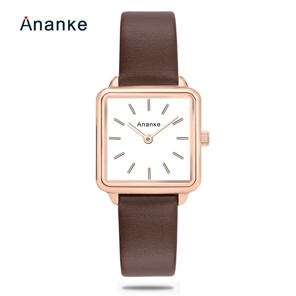 Women's Watch Fashion Casual Women's Watch Japanese Movement Leather Belt Waterproof Quartz Watch