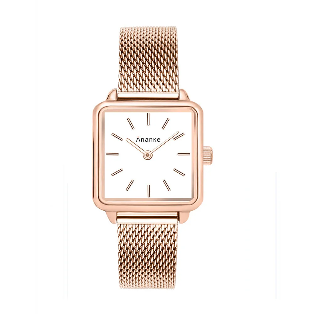 Women's Watch Fashion Casual Women's Watch Japanese Movement Leather Belt Waterproof Quartz Watch