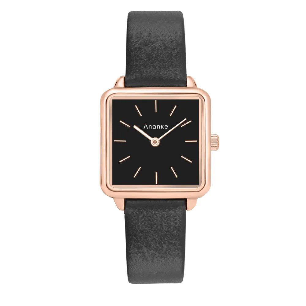 Women's Watch Fashion Casual Women's Watch Japanese Movement Leather Belt Waterproof Quartz Watch