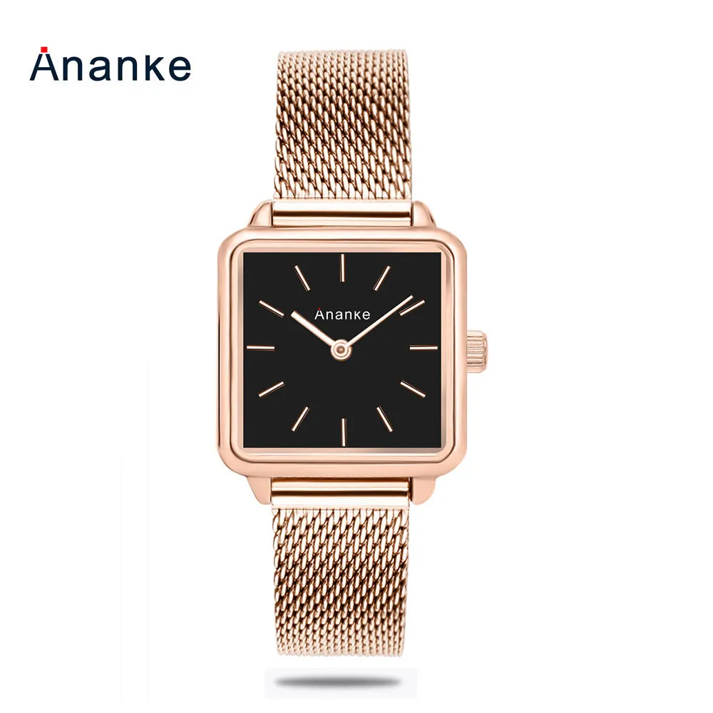 Women's Watch Fashion Casual Women's Watch Japanese Movement Leather Belt Waterproof Quartz Watch